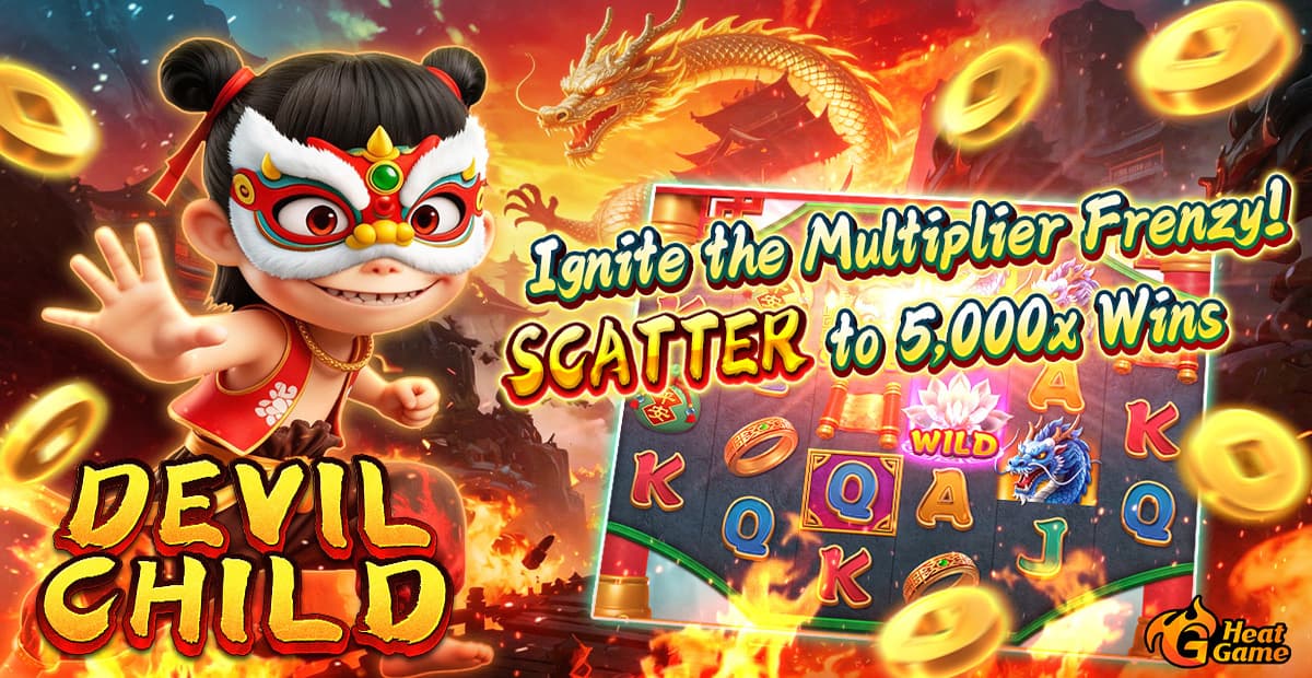 "Devil Child" Up to 5,000x Wins! Trigger Explosive Free Spins with Scatter