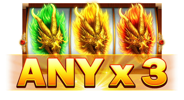 Win by matching any 3 symbols